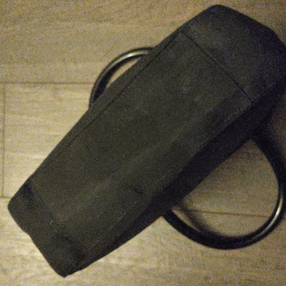 Prada Black Tessuto with Lucite Handles Tote Bag - Picture 8 of 11